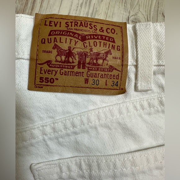 Vintage Levi’s 550 30x34 1998 Made in USA RELAXED FIT - Picture 2 of 11